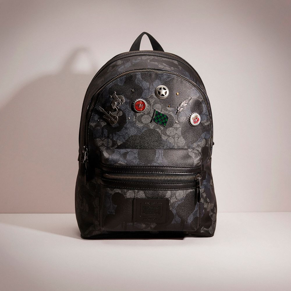 CF288 - Upcrafted Academy Backpack In Signature Camo Print Gunmetal