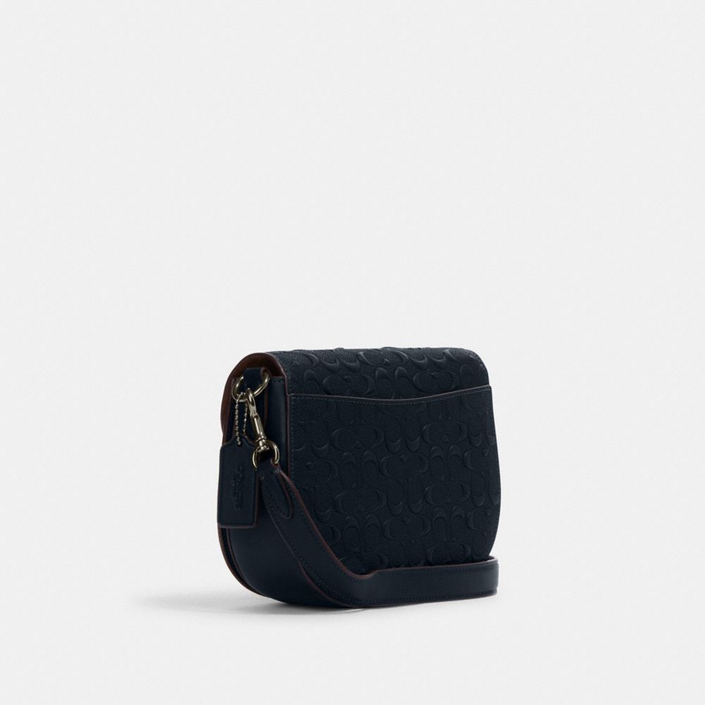 MORGAN SADDLE BAG IN SIGNATURE LEATHER