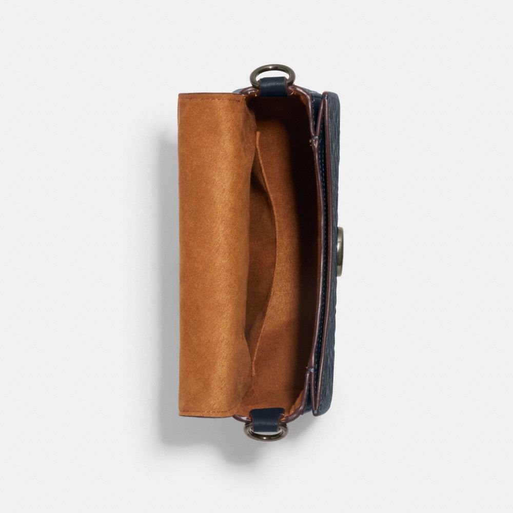 MORGAN SADDLE BAG IN SIGNATURE LEATHER