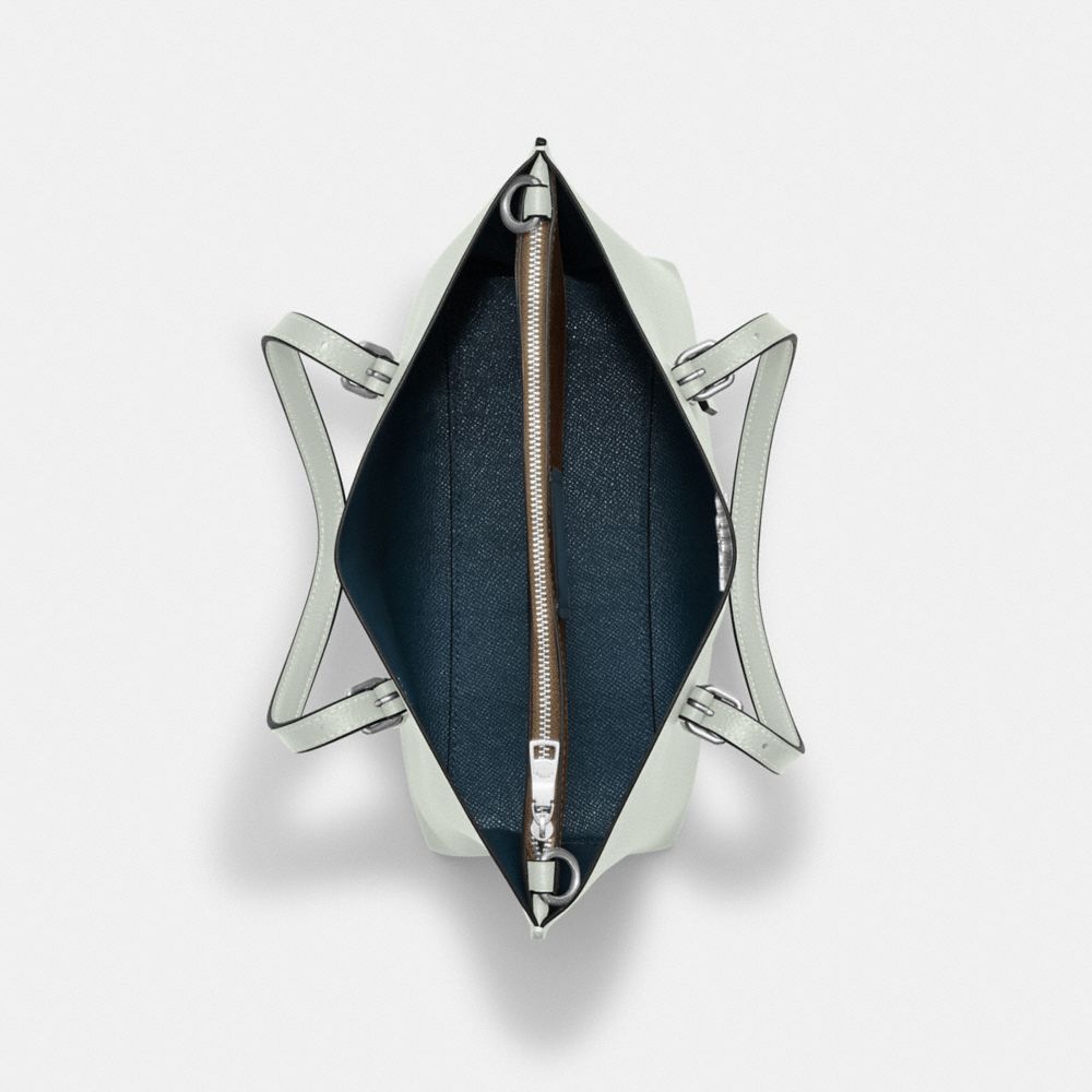 MOLLIE TOTE 25 WITH SIGNATURE CANVAS INTERIOR