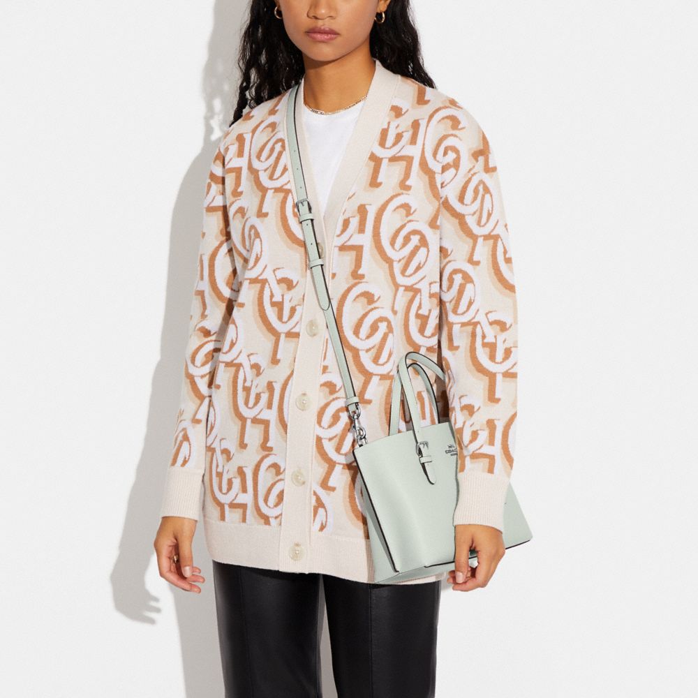 MOLLIE TOTE 25 WITH SIGNATURE CANVAS INTERIOR