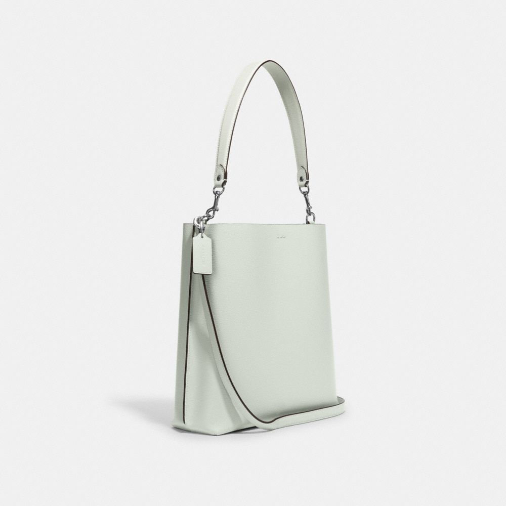 MOLLIE BUCKET BAG WITH SIGNATURE CANVAS INTERIOR