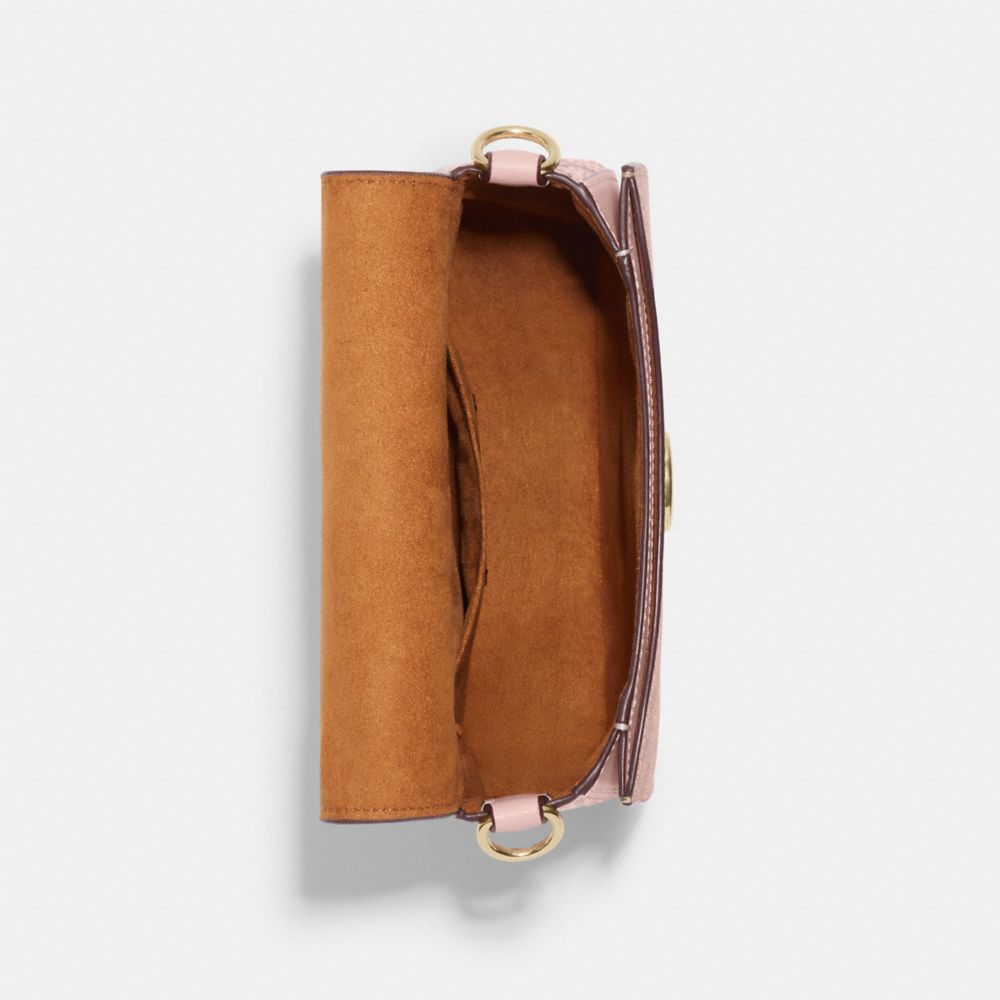 MORGAN SADDLE BAG IN SIGNATURE CANVAS