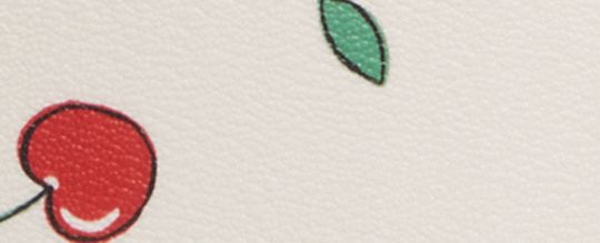 JAMIE CAMERA BAG WITH HEART CHERRY PRINT