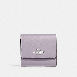 COACH CF427 Small Trifold Wallet SILVER/MIST