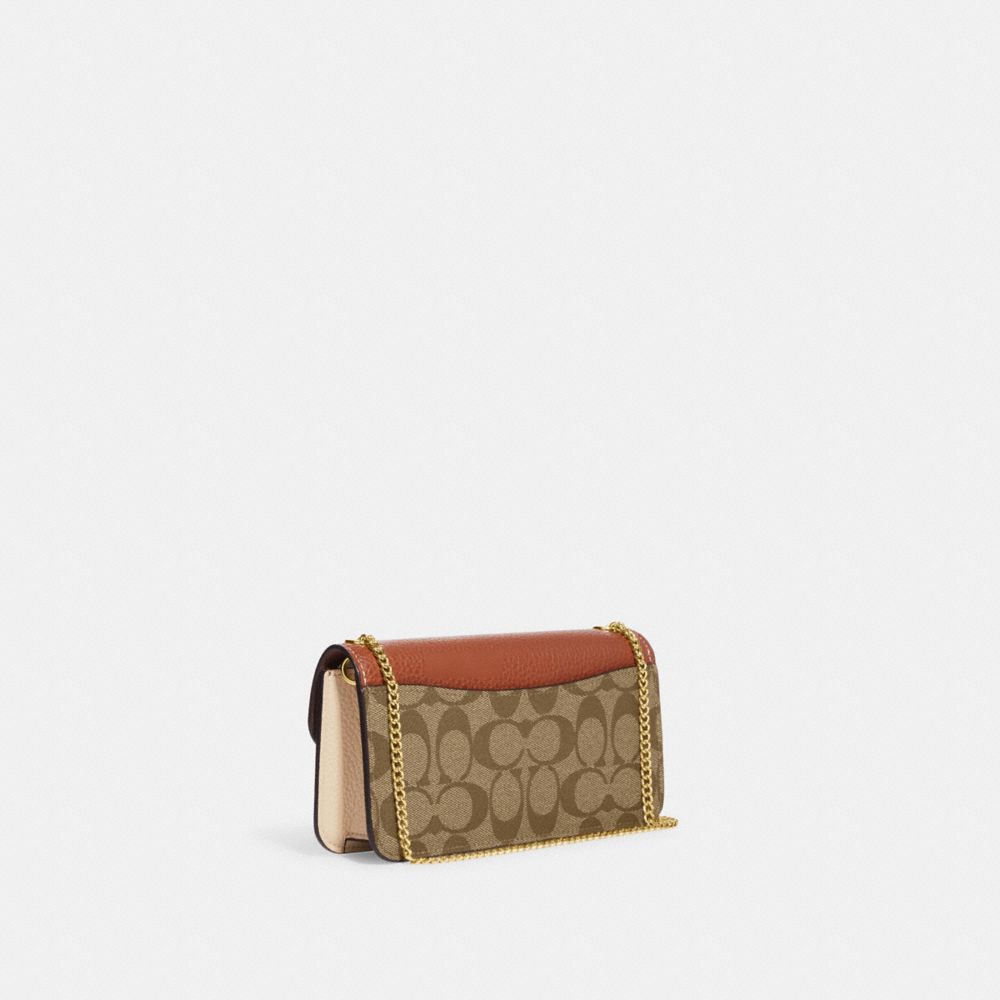 MORGAN CROSSBODY IN COLORBLOCK SIGNATURE CANVAS