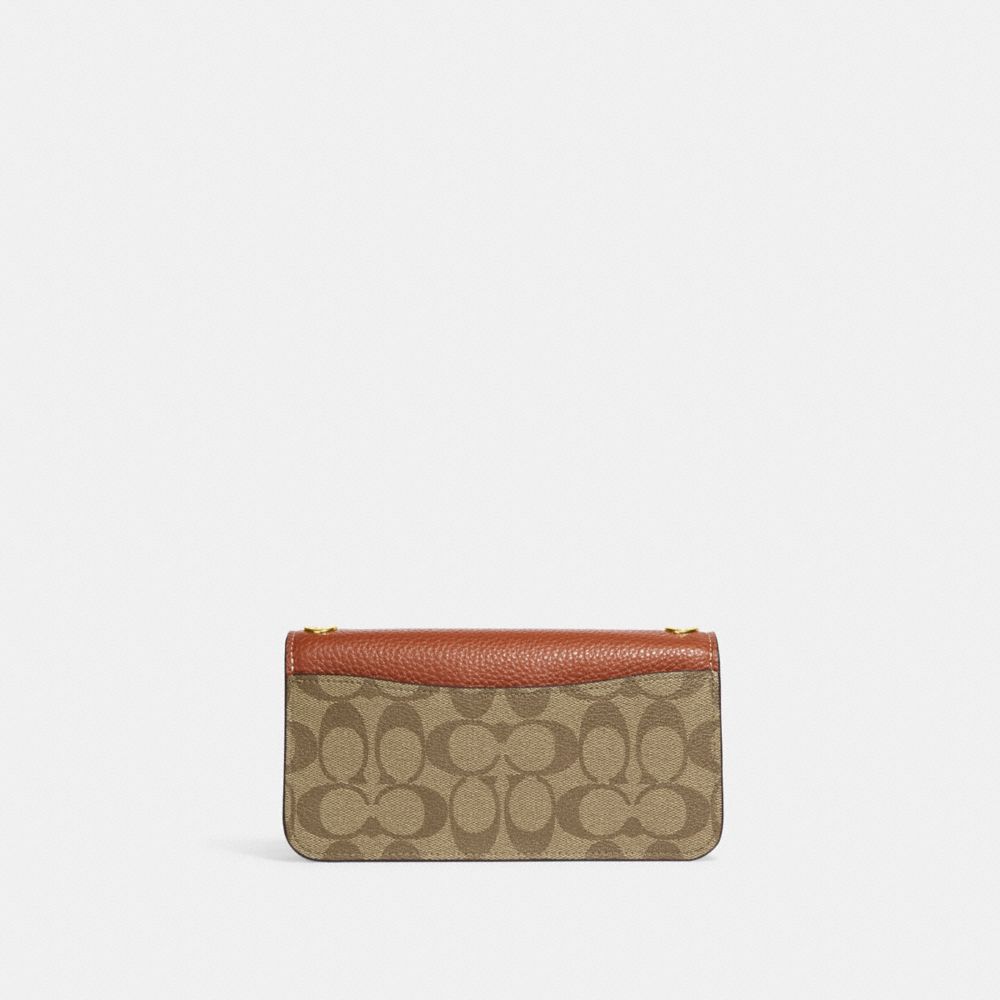 MORGAN CROSSBODY IN COLORBLOCK SIGNATURE CANVAS