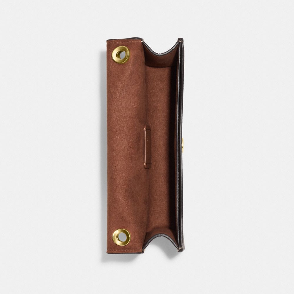 MORGAN CROSSBODY IN COLORBLOCK SIGNATURE CANVAS