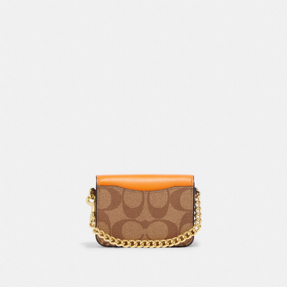 POPPY CROSSBODY IN COLORBLOCK SIGNATURE CANVAS