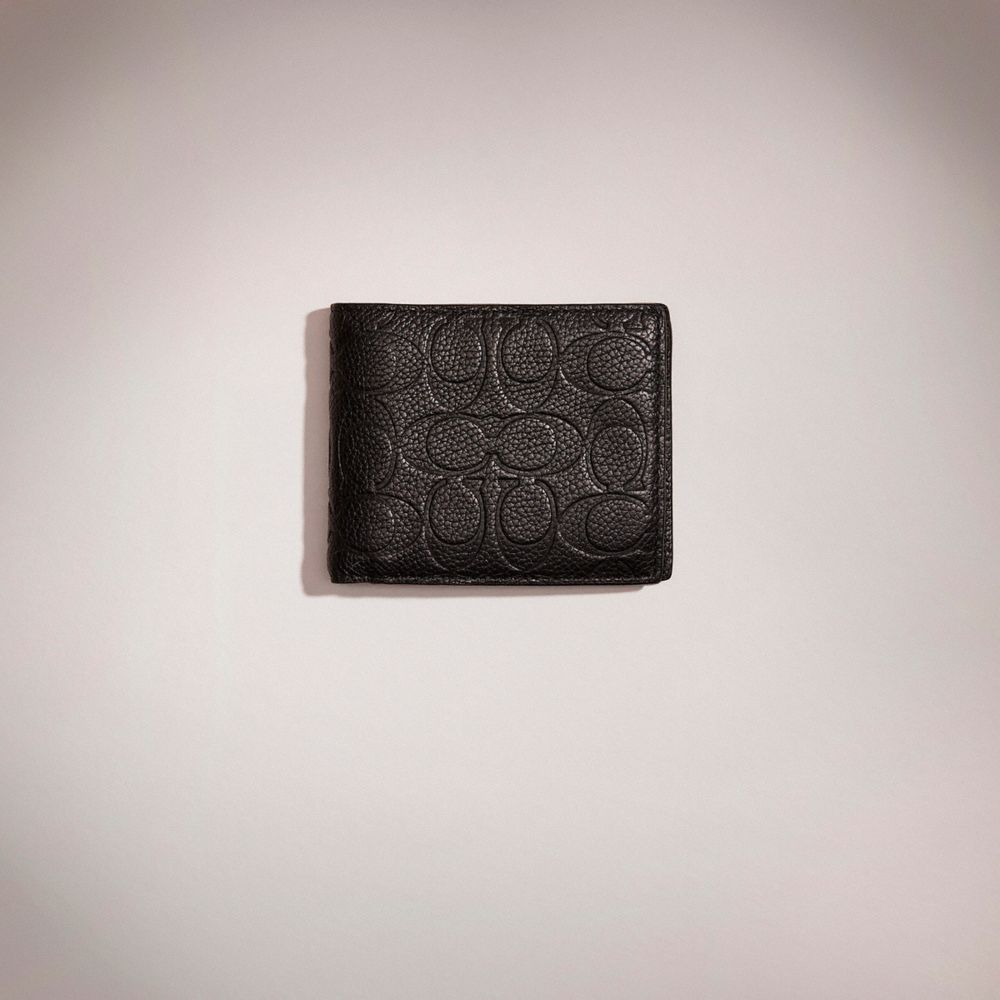 CF497 - Restored 3 In 1 Wallet In Signature Leather Black