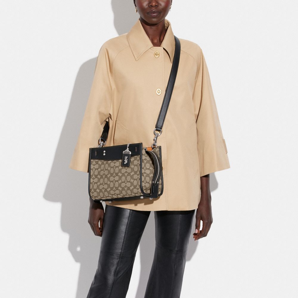 ROGUE 25 經典 SIGNATURE 緹花面料手袋