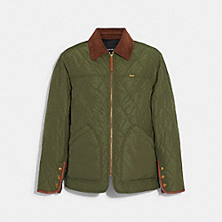 Quilted Jacket - CF799 - Utility Green