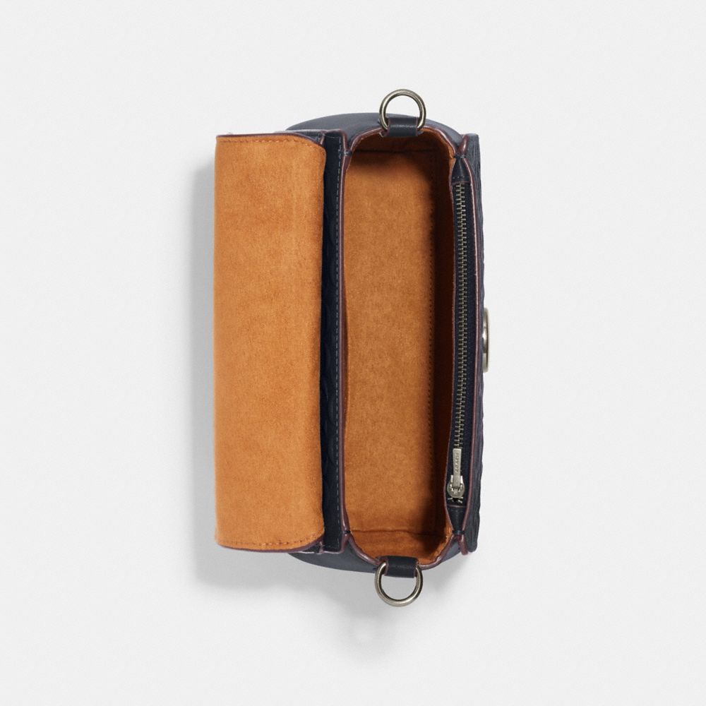 MORGAN TOP HANDLE SATCHEL IN SIGNATURE LEATHER