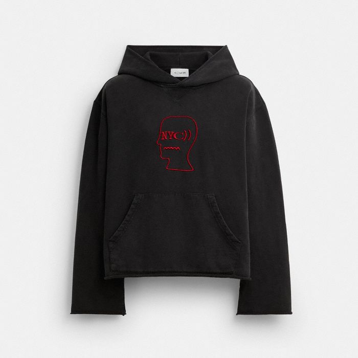 COACH | BRAIN DEAD 圖案連帽衫
