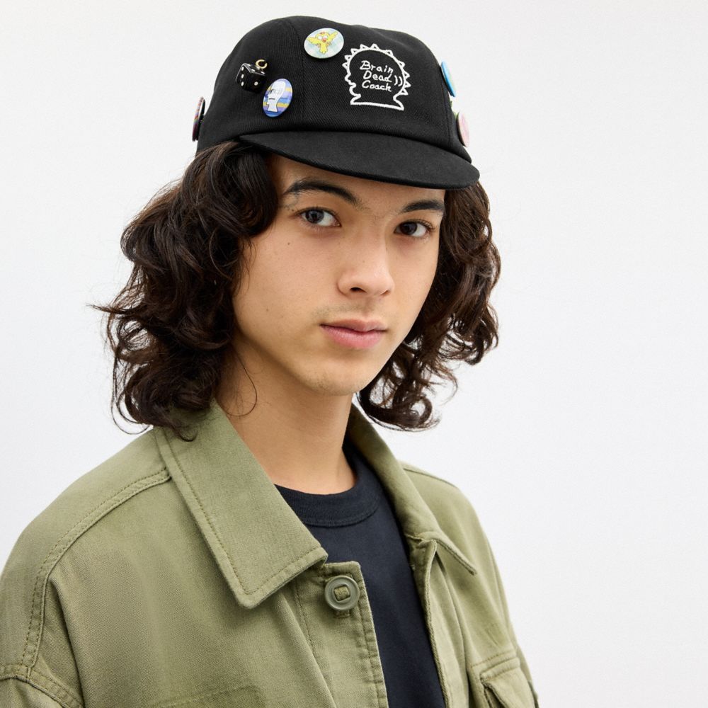 COACH | BRAIN DEAD 別針裝飾騎行帽