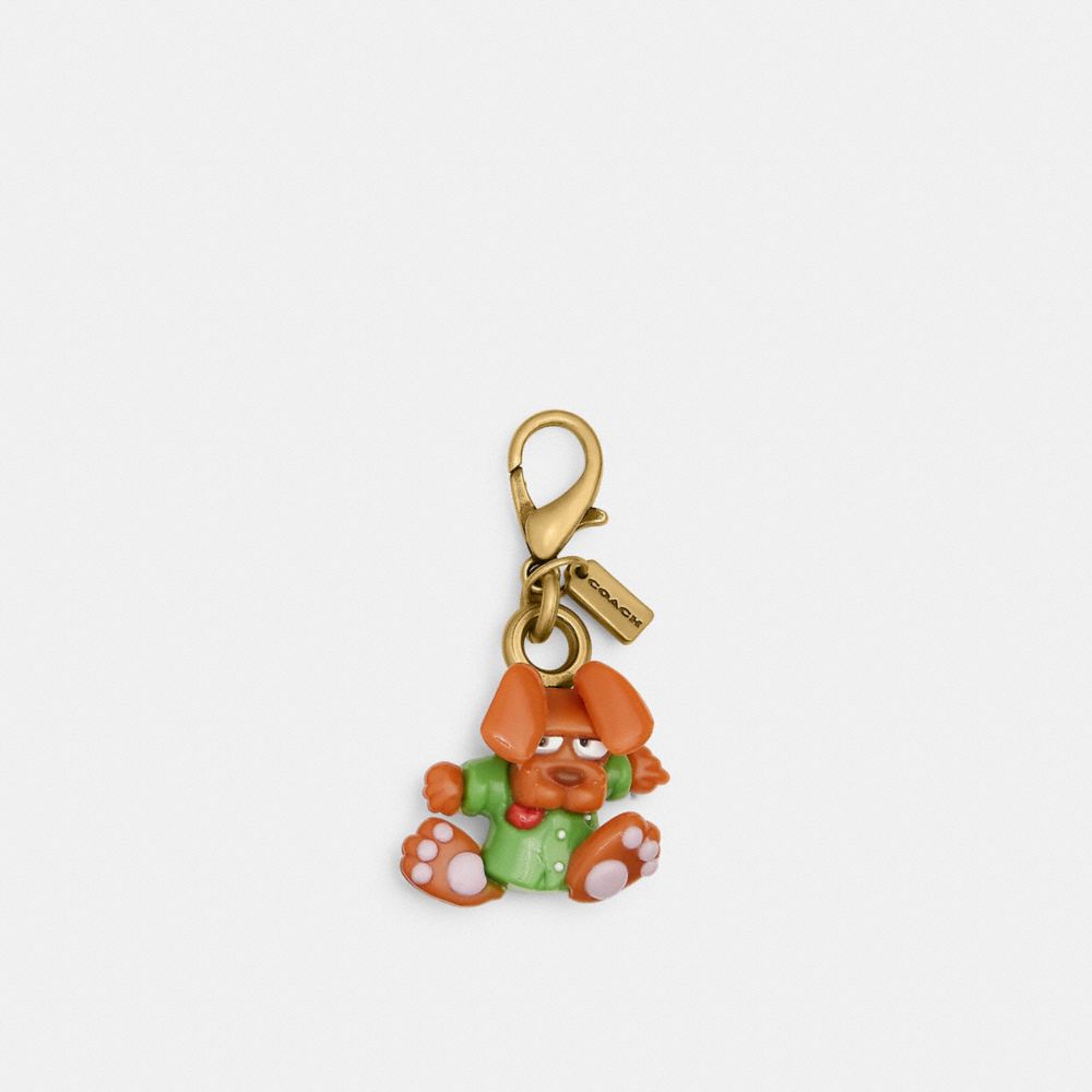 COACH&reg;,Coach | Brain Dead Dog Diy Charm,,Front View