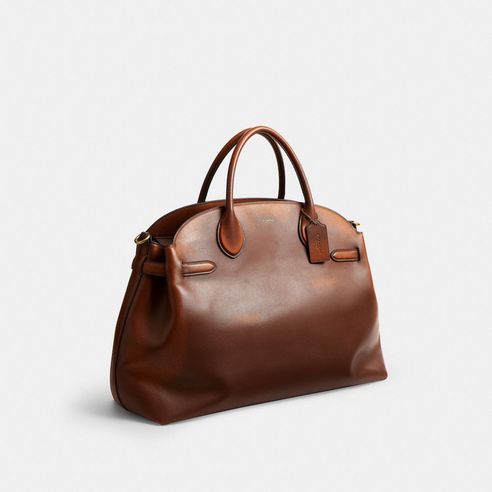 SOFT EMPIRE CARRYALL BAG 48 IN LOVED LEATHER