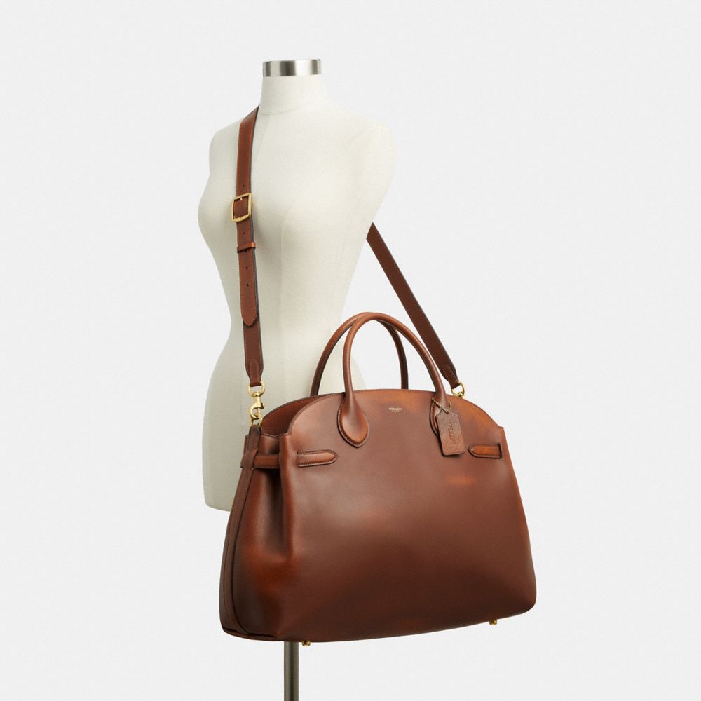 SOFT EMPIRE CARRYALL BAG 48 IN LOVED LEATHER
