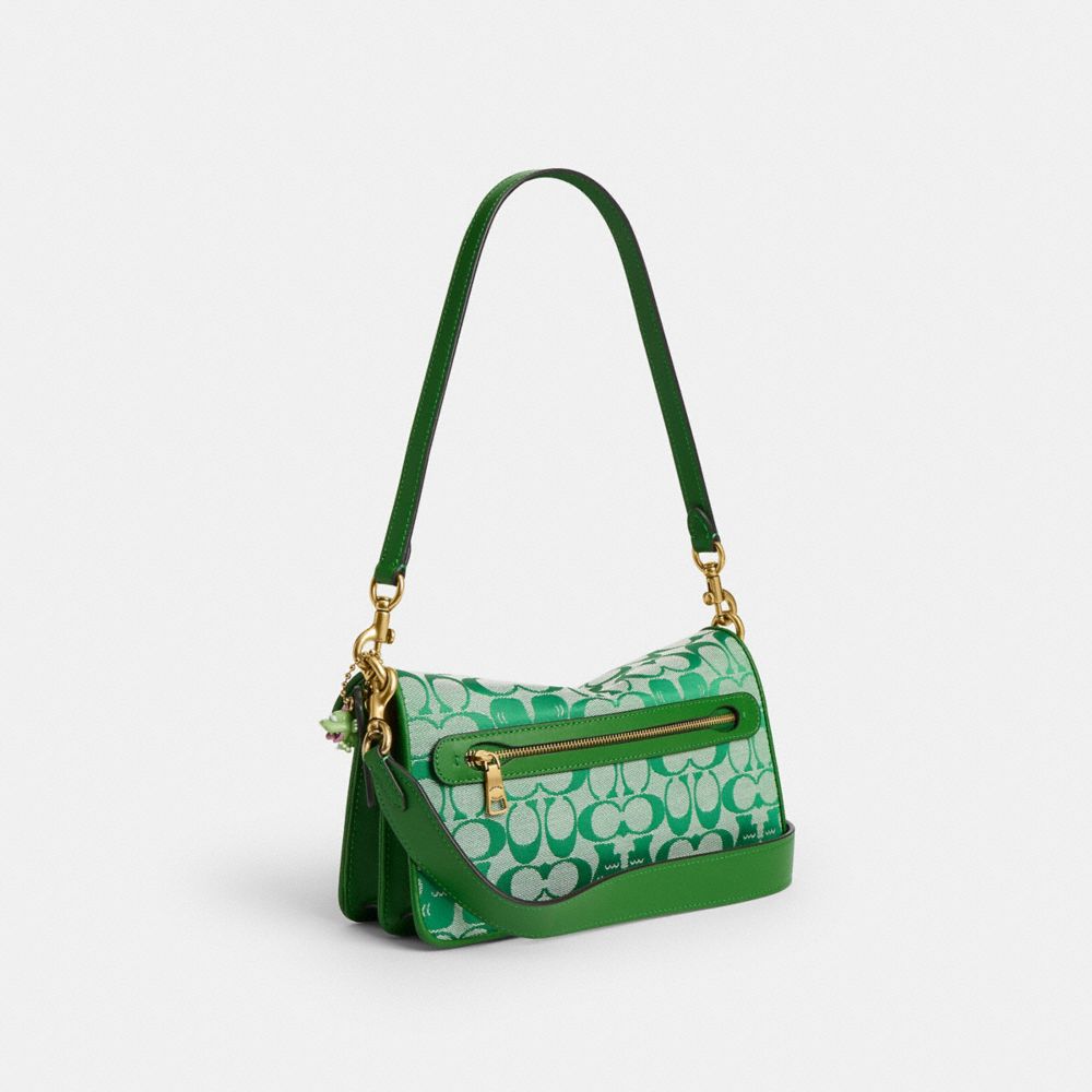 COACH | BRAIN DEAD SOFT TABBY SHOULDER BAG 26 IN SIGNATURE JACQUARD