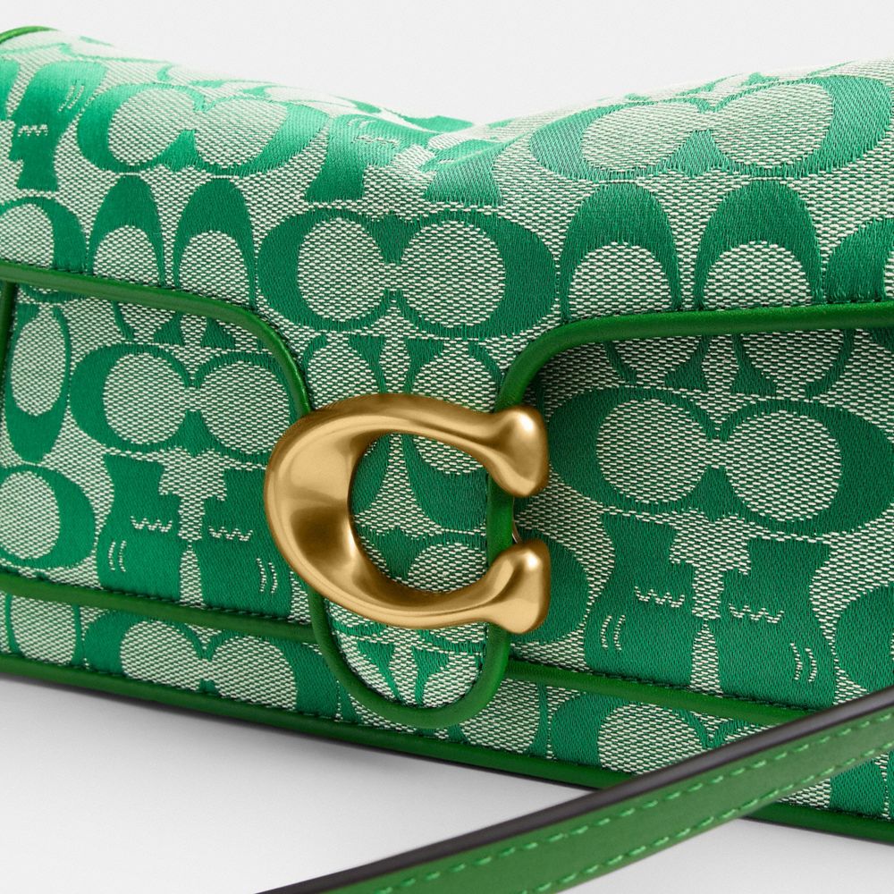 COACH | BRAIN DEAD SOFT TABBY SHOULDER BAG 26 IN SIGNATURE JACQUARD