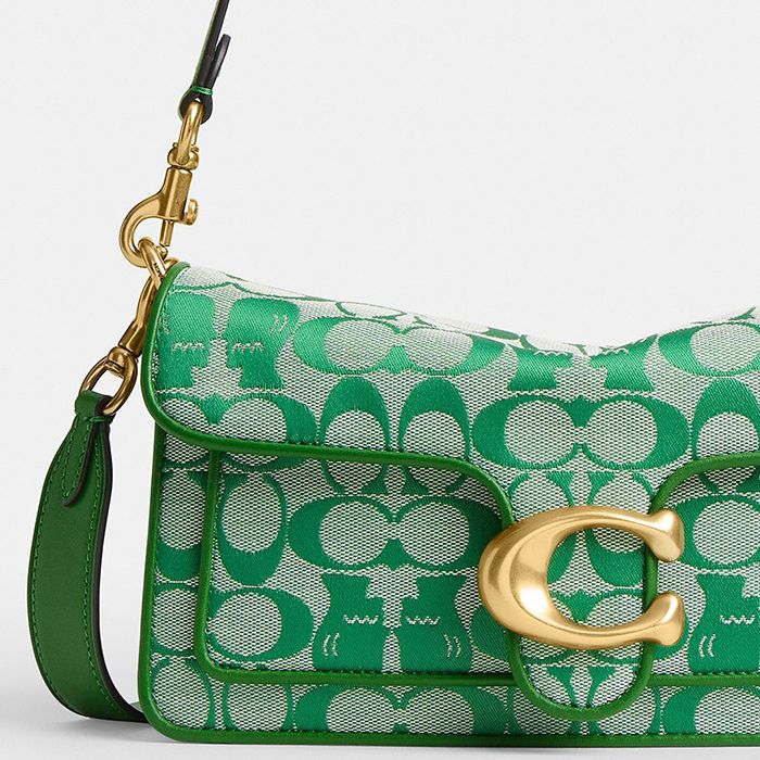 COACH | BRAIN DEAD SOFT TABBY SHOULDER BAG 26 IN SIGNATURE JACQUARD