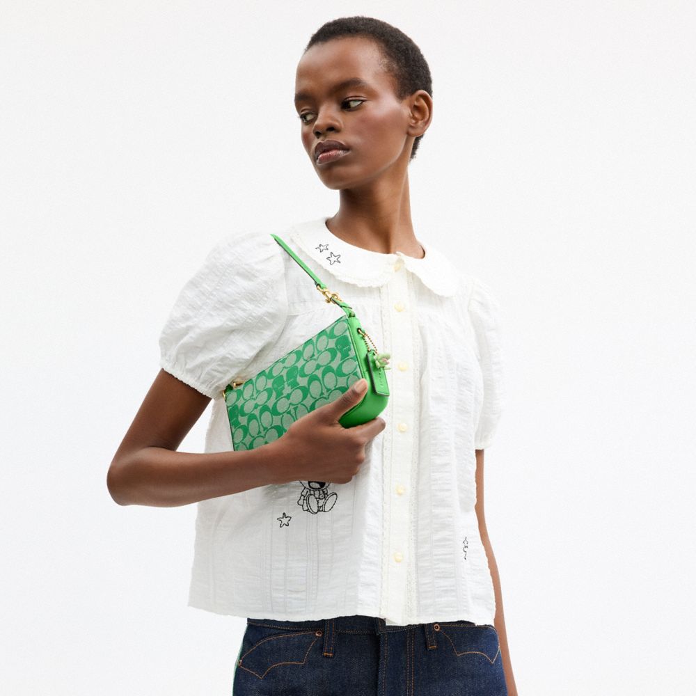 COACH | BRAIN DEAD PLAZA BAG IN SIGNATURE JACQUARD