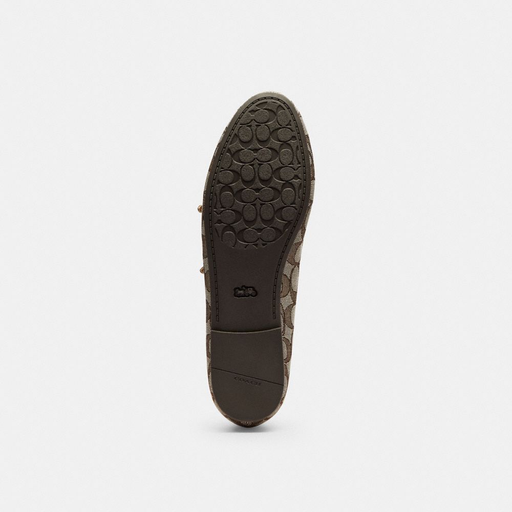DOUBLE BUCKLE MARY JANE IN SIGNATURE JACQUARD