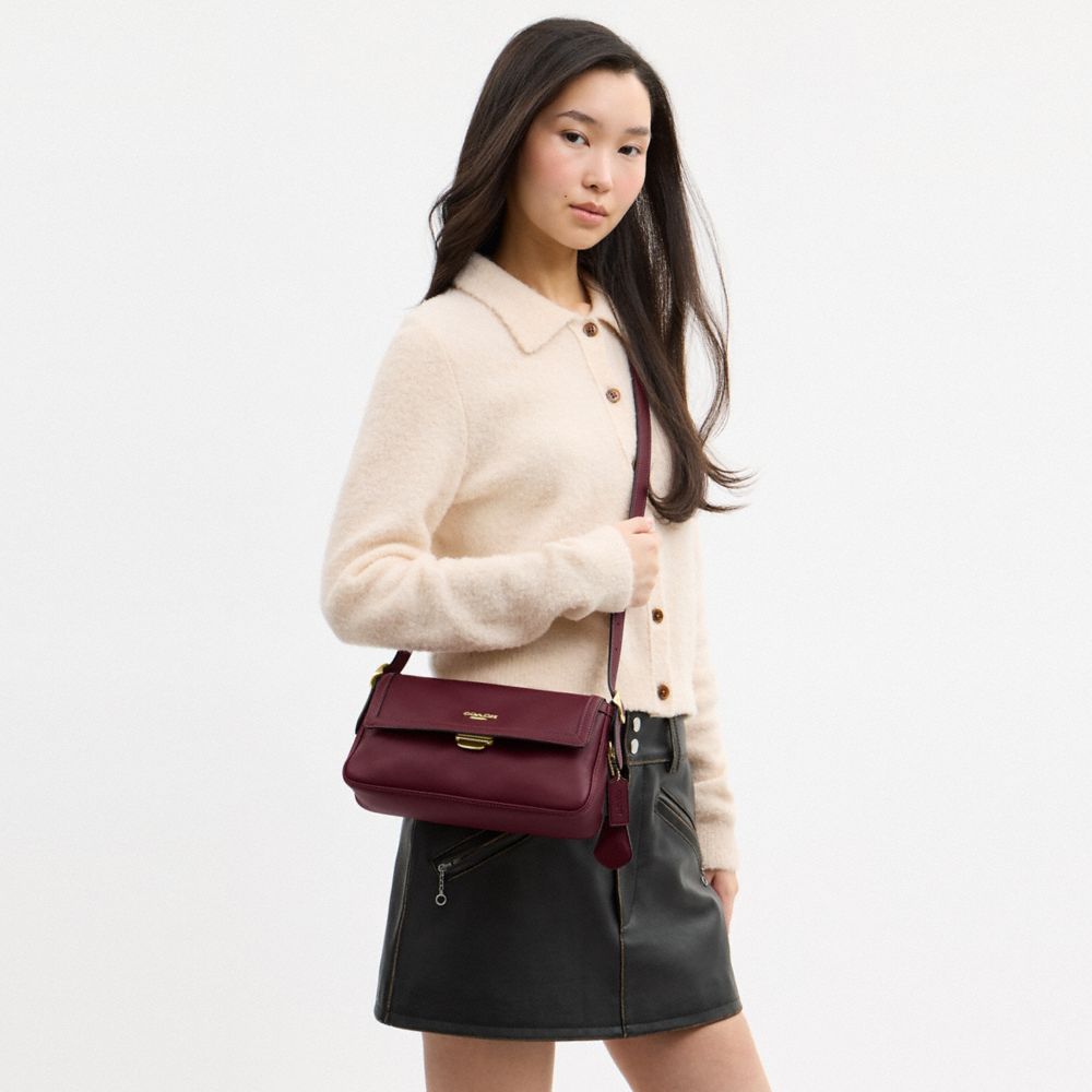 ETTA SMALL FLAP SHOULDER BAG