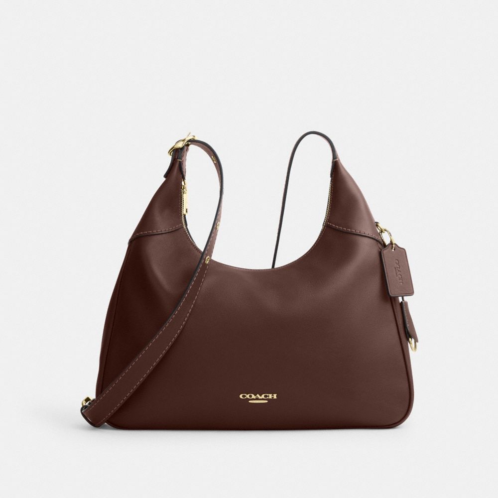 COACH®,Ella Shoulder Bag,,Front View