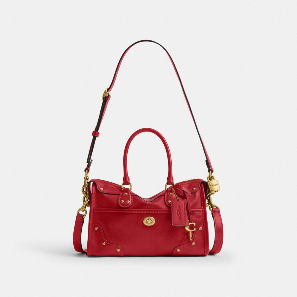 COACH&reg;,Rhyder Satchel Bag 24,,Front View