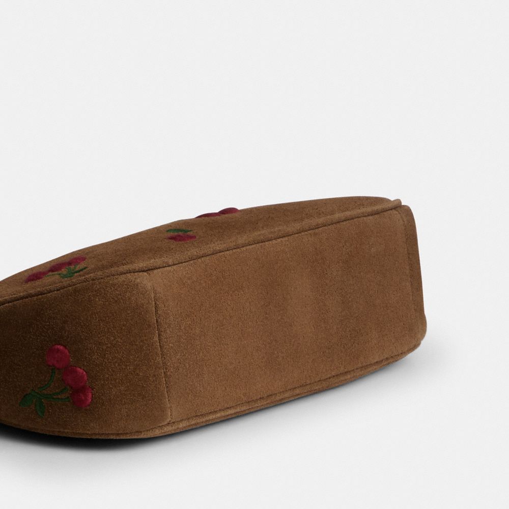 TERI MINI CROSSBODY BAG WITH CHERRY EMBROIDERY
