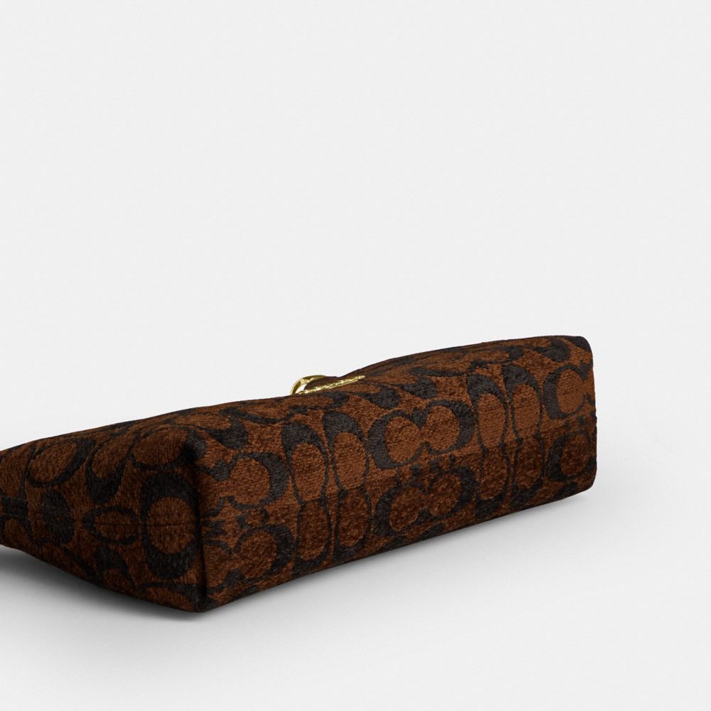 EMEILIA SHOULDER BAG IN SIGNATURE CHENILLE