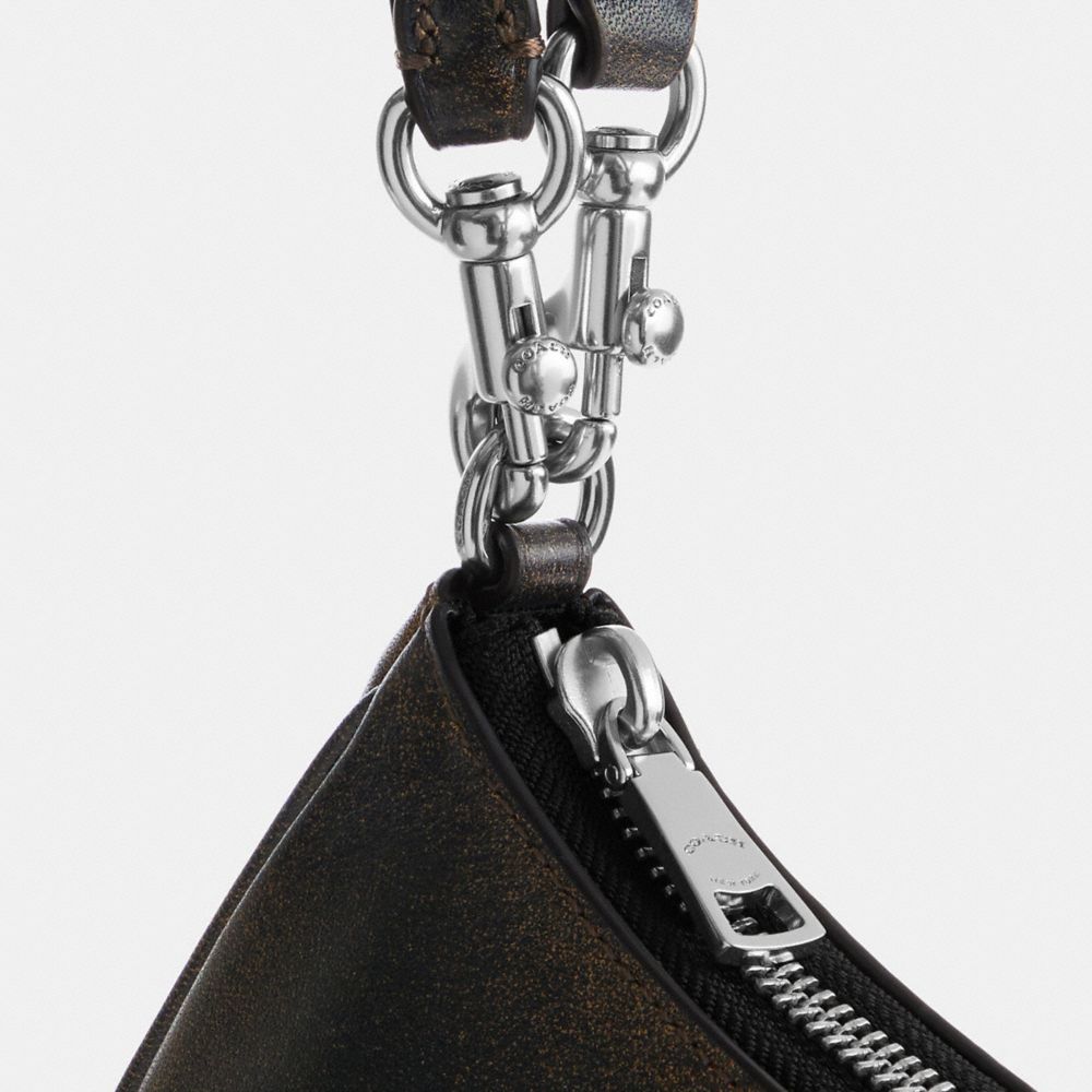 TERI MINI CROSSBODY BAG IN LOVED LEATHER