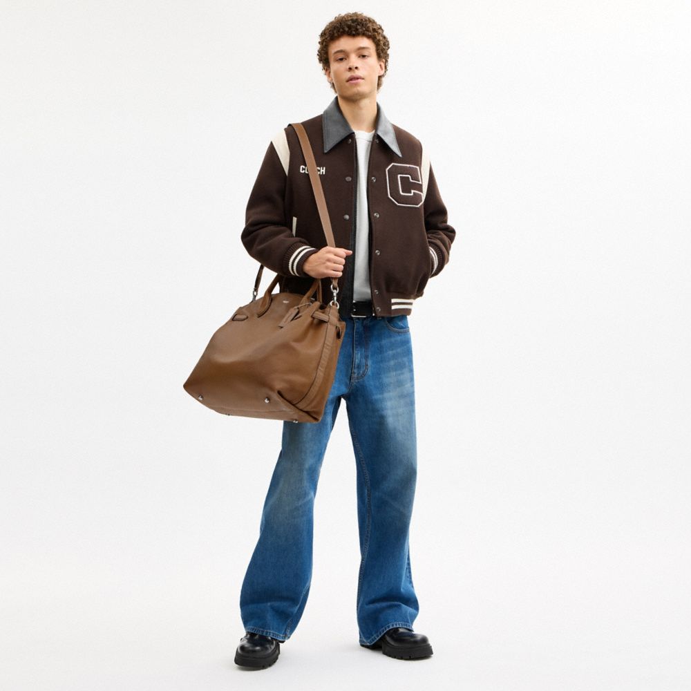 SOFT EMPIRE CARRYALL BAG 48 IN LOVED LEATHER