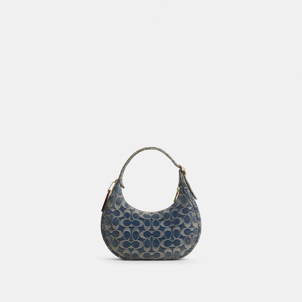 EMILY SHOULDER BAG IN SIGNATURE REGENERATIVE COTTON DENIM