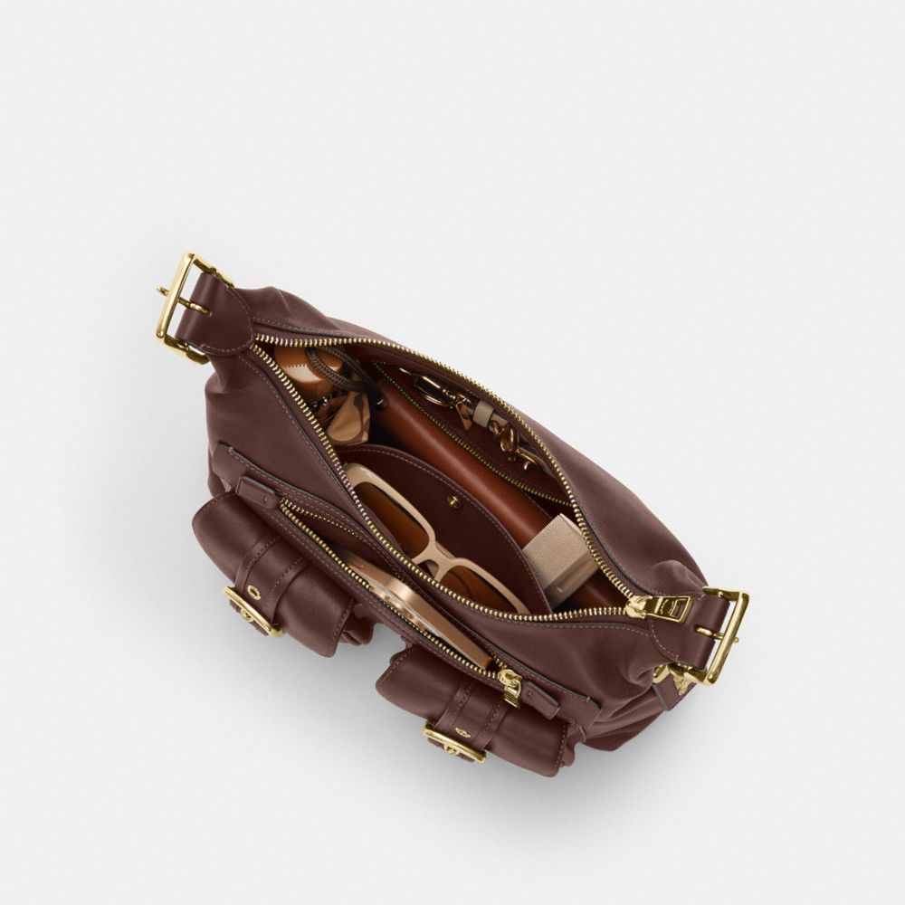 ALLISON ZIP TOP SHOULDER BAG