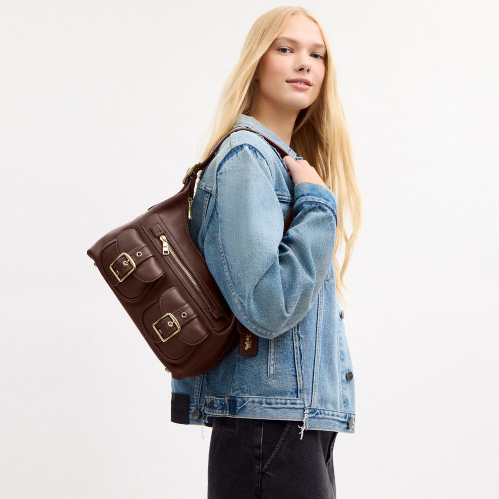 ALLISON ZIP TOP SHOULDER BAG