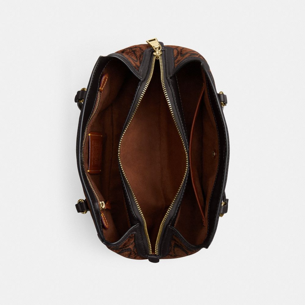 ELISE SHOULDER BAG IN SIGNATURE CHENILLE