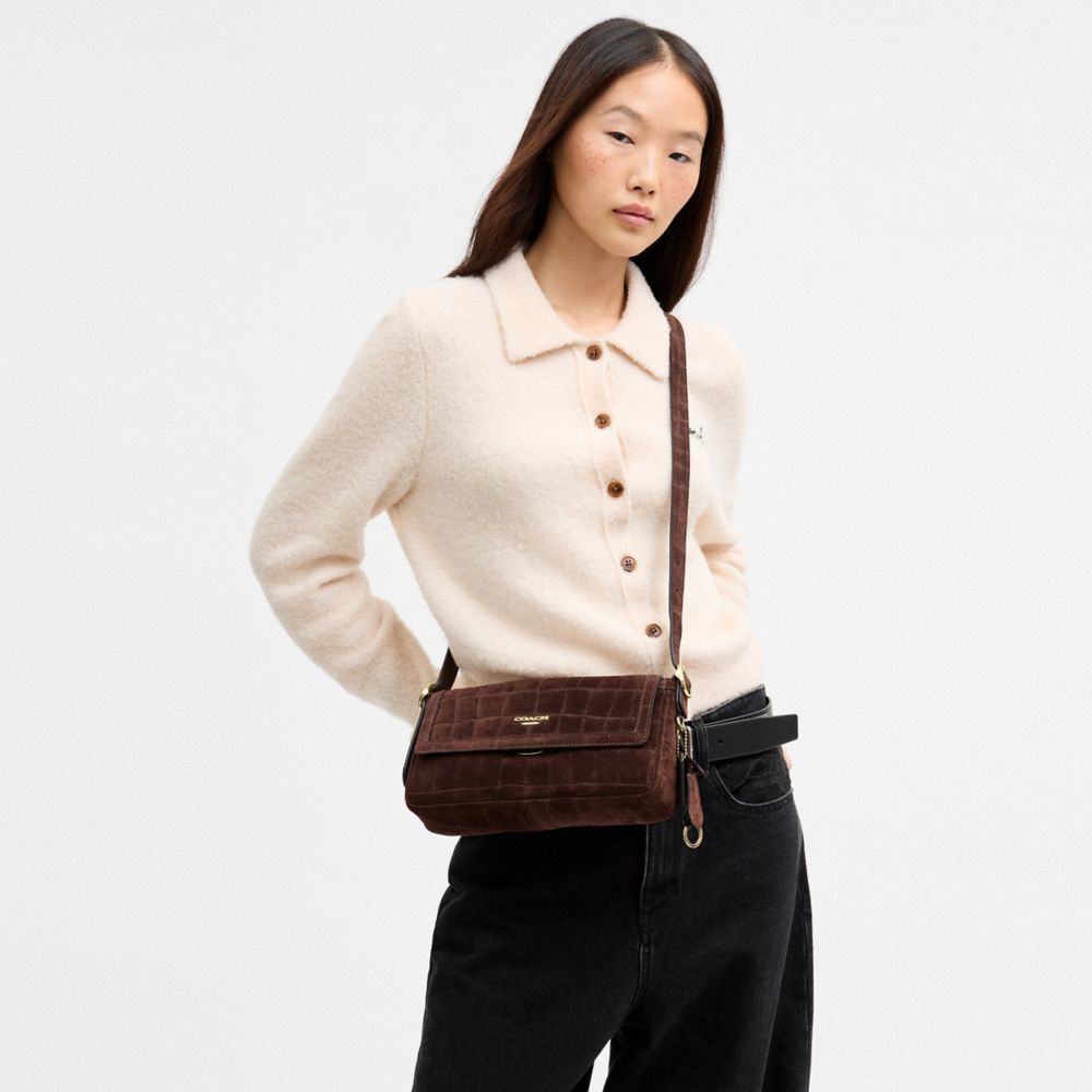 ETTA SMALL FLAP SHOULDER BAG