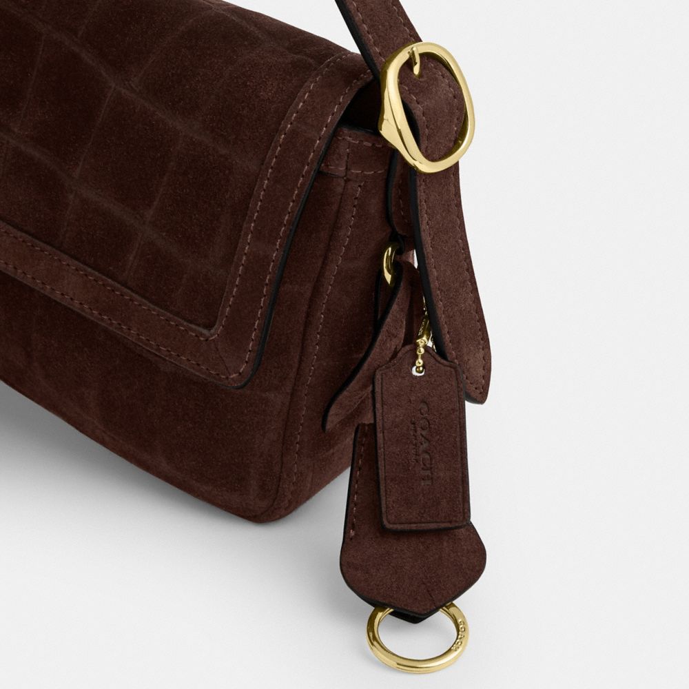 ETTA SMALL FLAP SHOULDER BAG