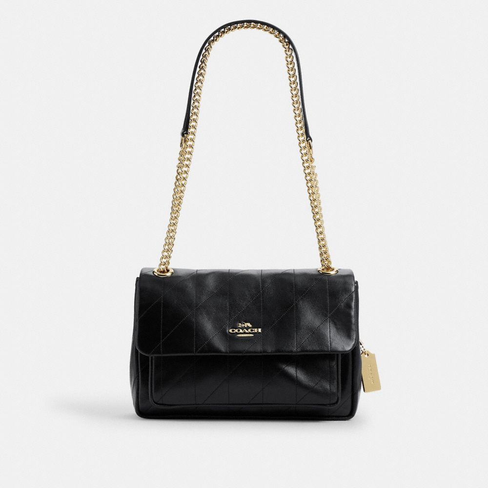 COACH®,Elodie Crossbody Bag 24 With Quilting,,Front View