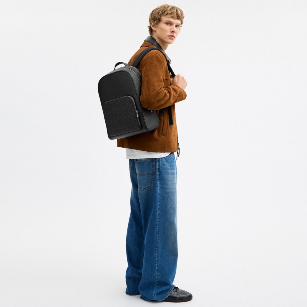 WADE BACKPACK IN SIGNATURE UPCRAFTEDLEATHER