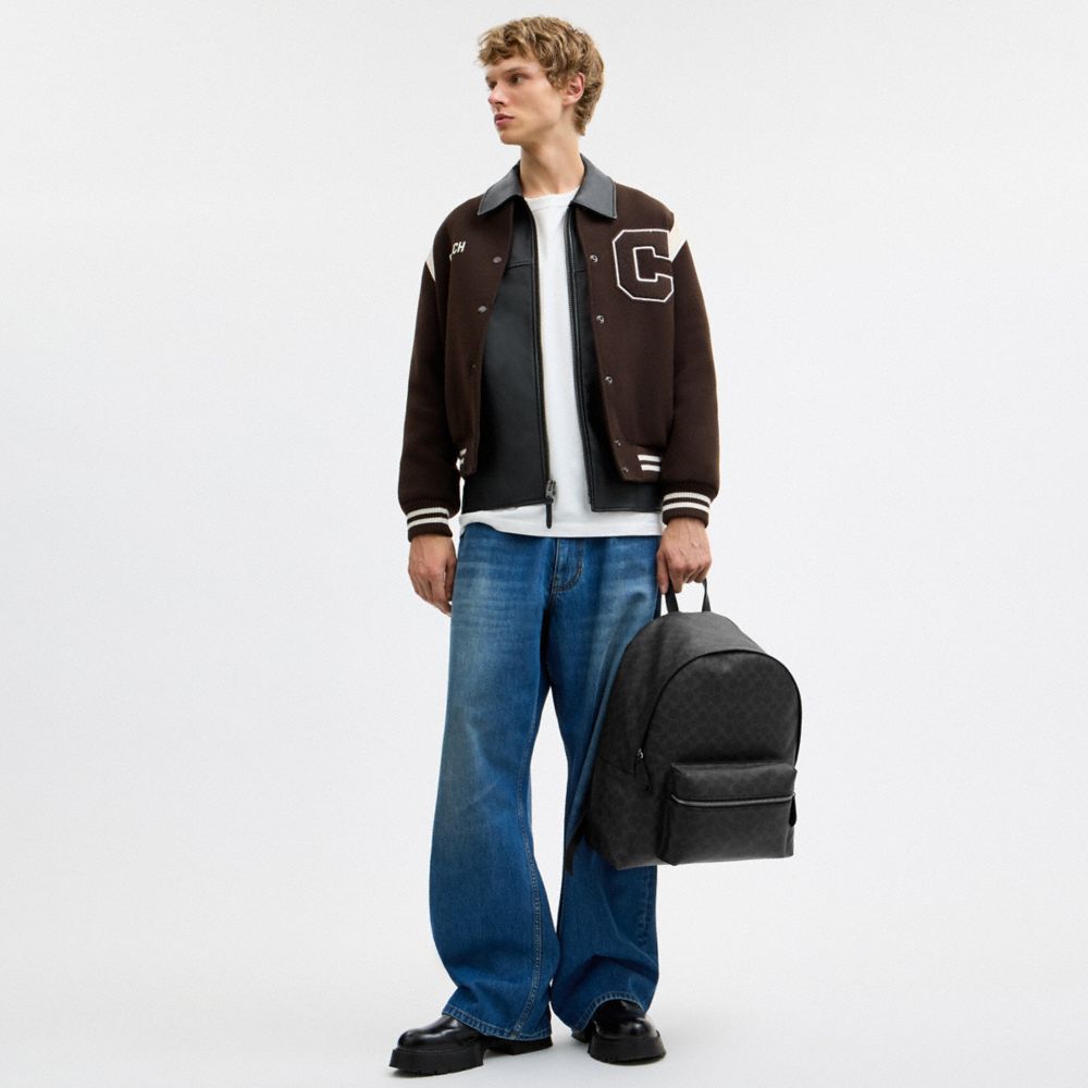 RIDGEWOOD BACKPACK IN SIGNATURE UPCRAFTEDLEATHER