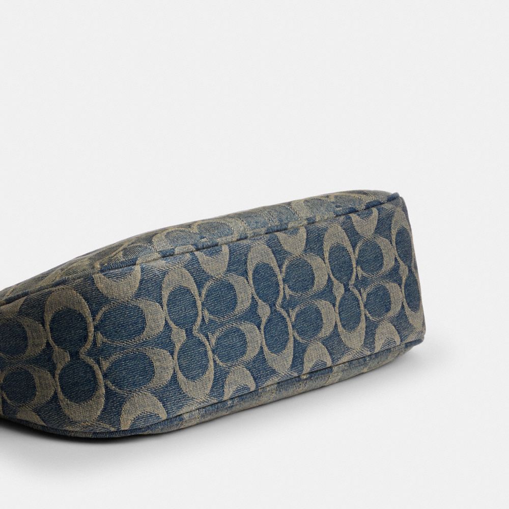 TERI SHOULDER BAG IN SIGNATURE REGENERATIVE COTTON DENIM