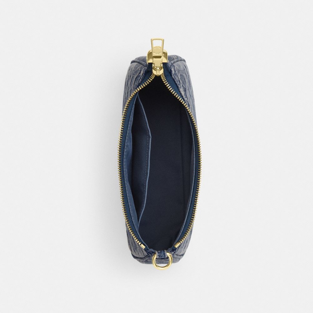 TERI SHOULDER BAG IN SIGNATURE REGENERATIVE COTTON DENIM