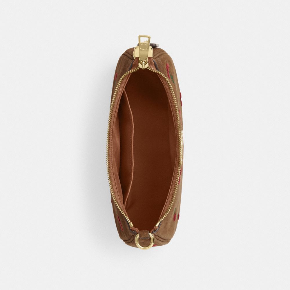 TERI SHOULDER BAG WITH CHERRY EMBROIDERY