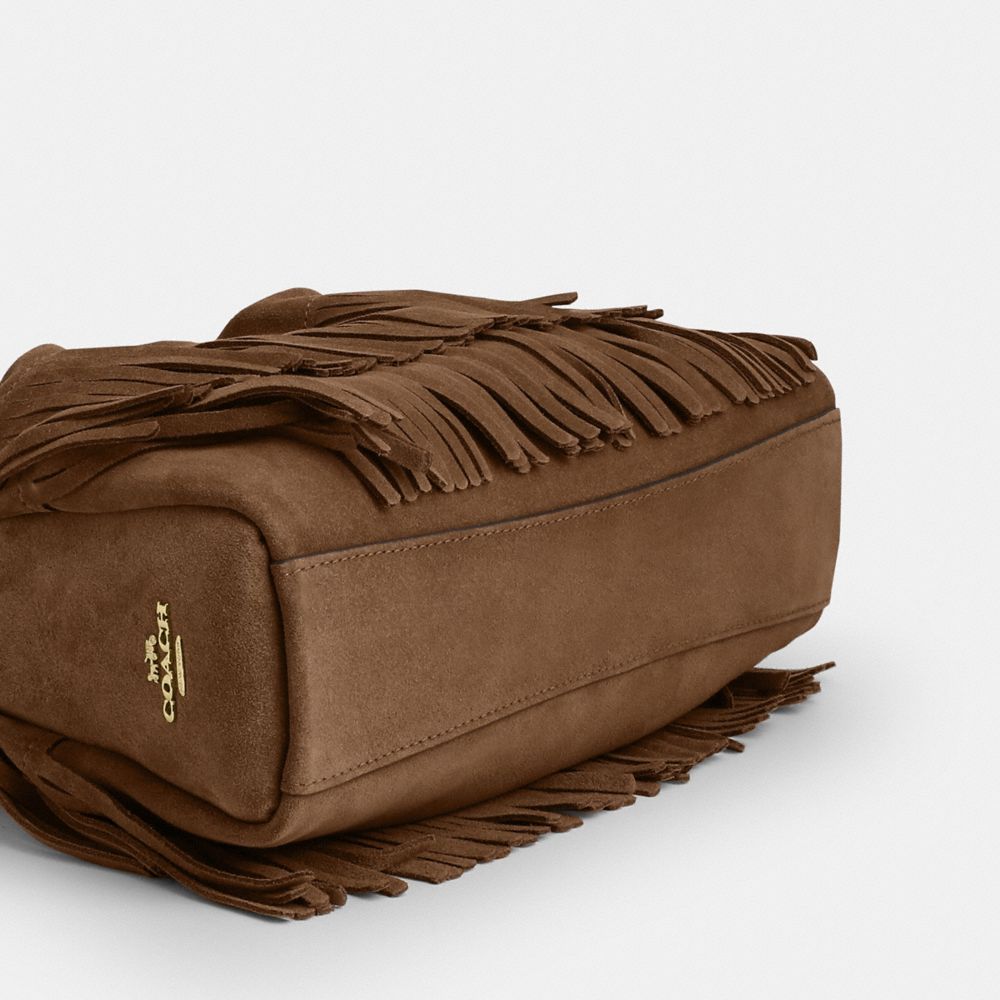 FAYE SHOULDER BAG WITH FRINGE