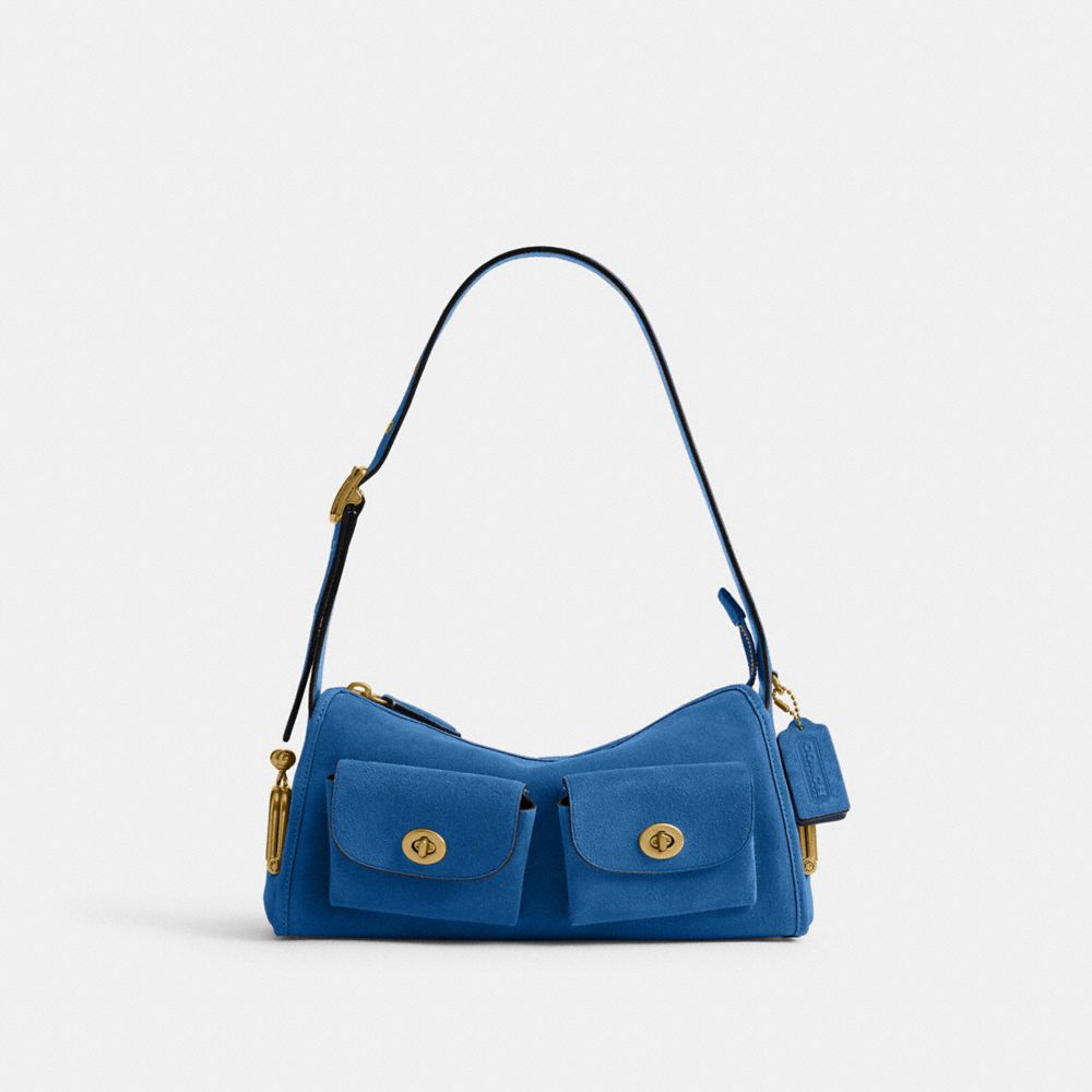 COACH®,Turnlock Haversack Bag 27,,Front View