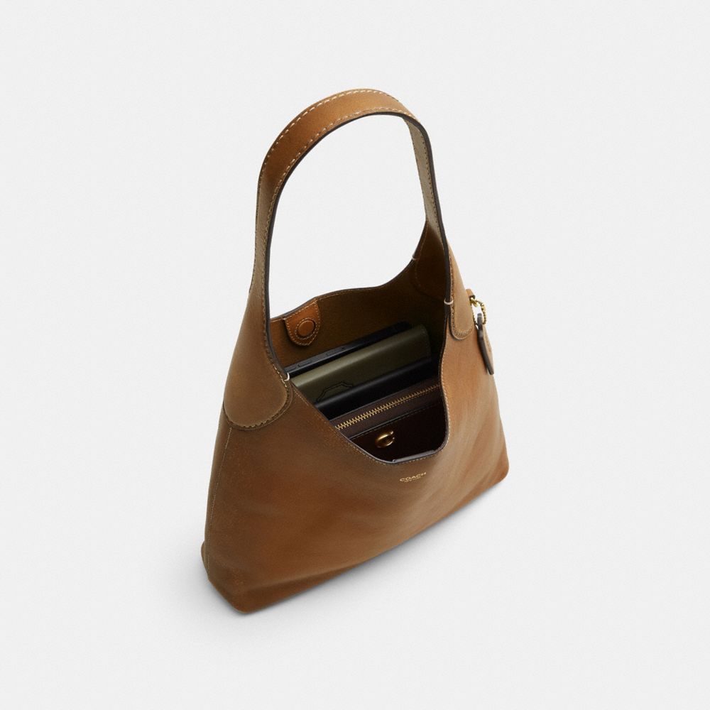 BROOKLYN SHOULDER BAG 28 IN LOVED LEATHER