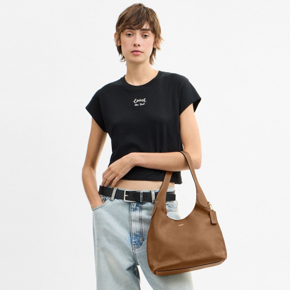BROOKLYN SHOULDER BAG 28 IN LOVED LEATHER